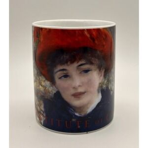 Art Institute of Chicago "Two Sisters" Painting Renoir 2007 Coffee Mug Cup 8 oz.